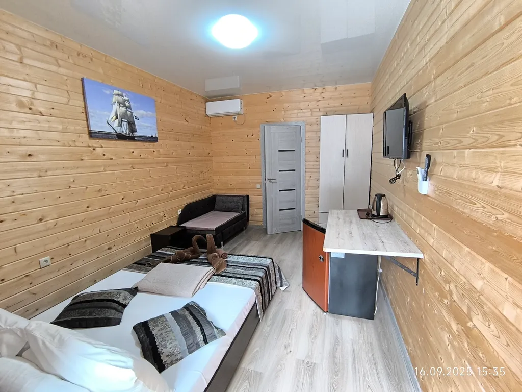 Квартира Апартаменты у моря с одной кроватью — Бжид