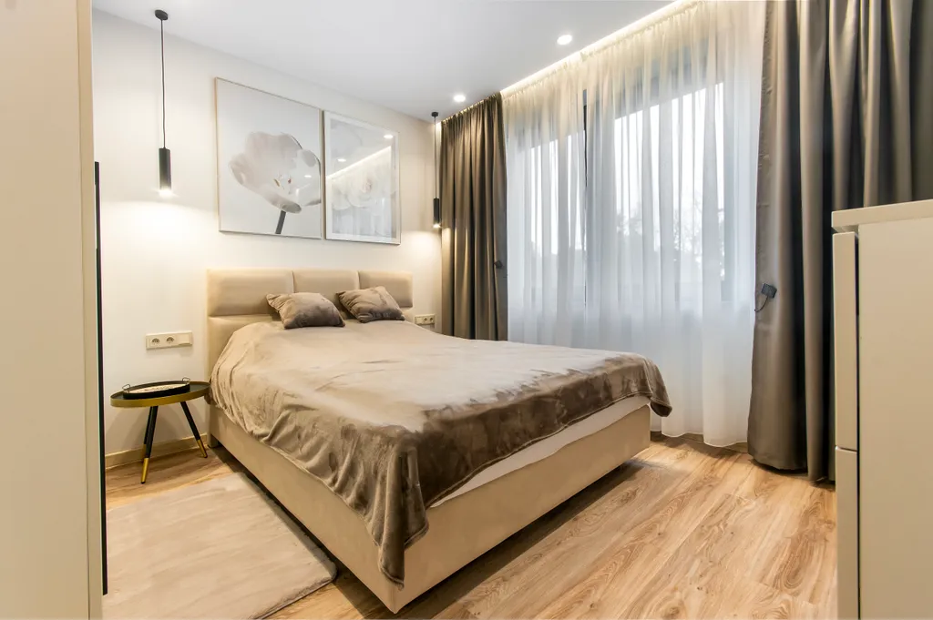 Стильная двухкомнатная квартира у моря Небо 19