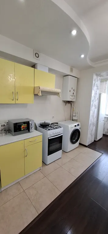 Уютная однокомнатная квартира с видом на горы