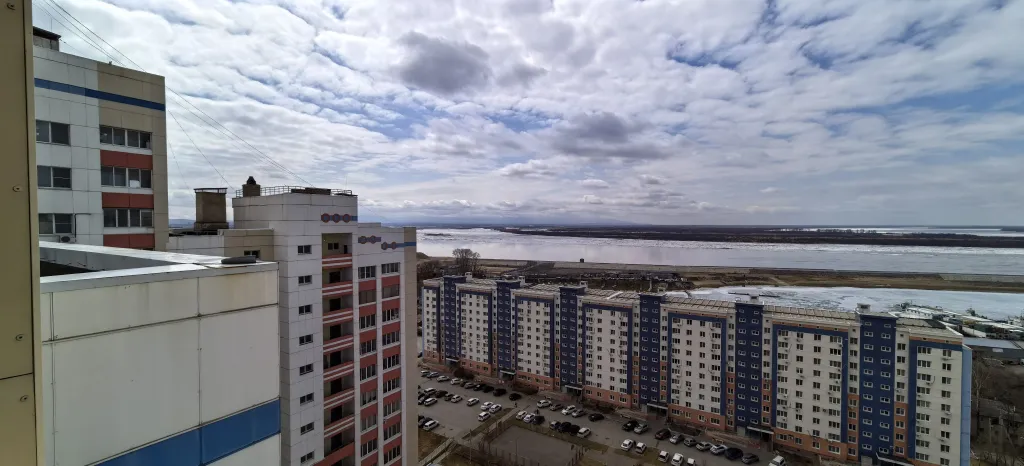 Уютная квартира на берегу реки и с видом на город