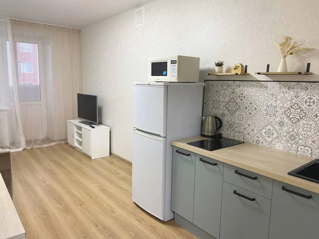 Чистая квартира у зоопарка с видом на город