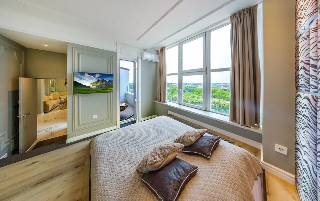 Апартаменты с джакузи и террасой