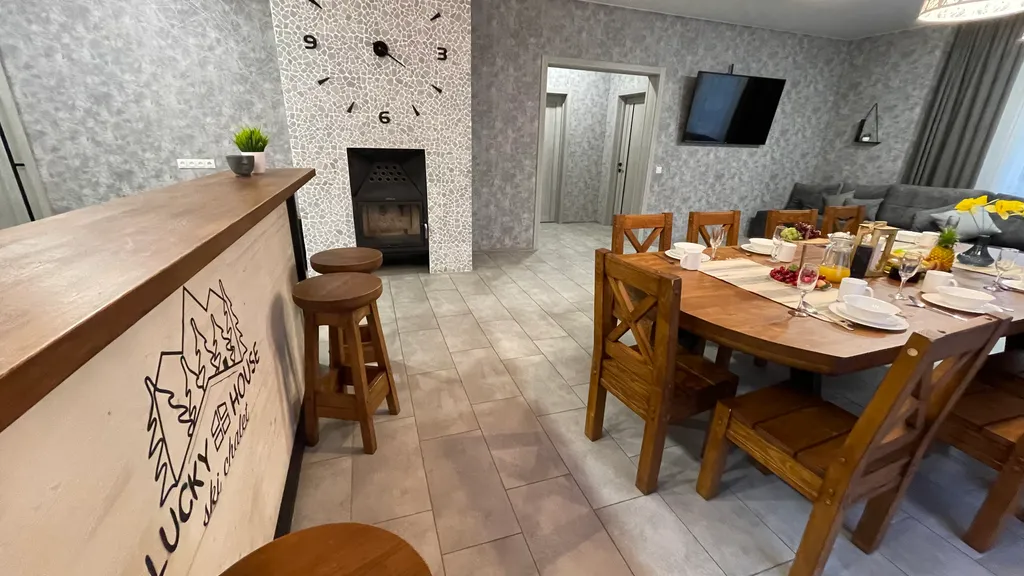 Yousinn, шале lucky house рядом с горнолыжкой манжерок, сауна