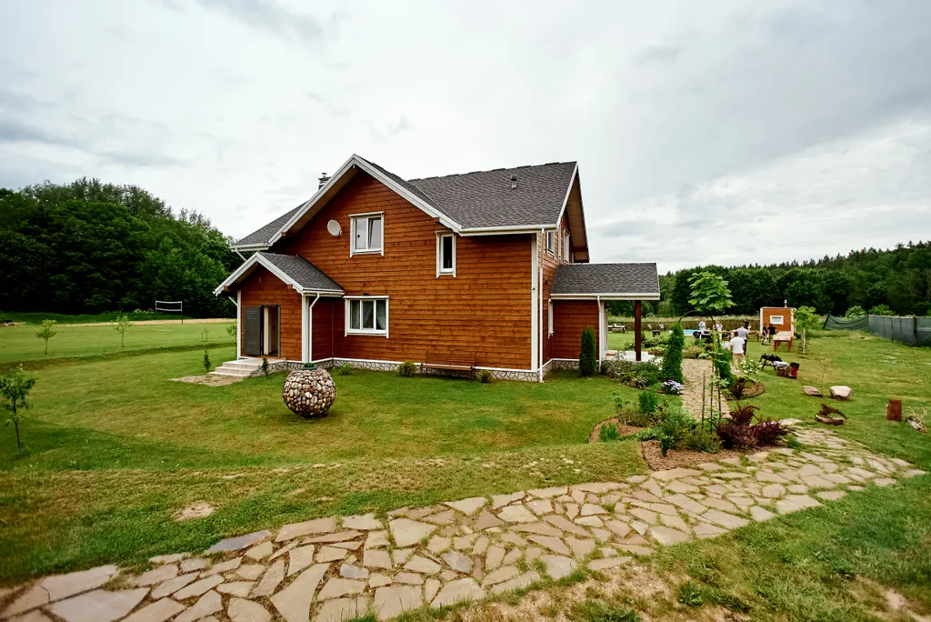 Усадьба с баней и бассейном Фальварак Бульбаша под Минском