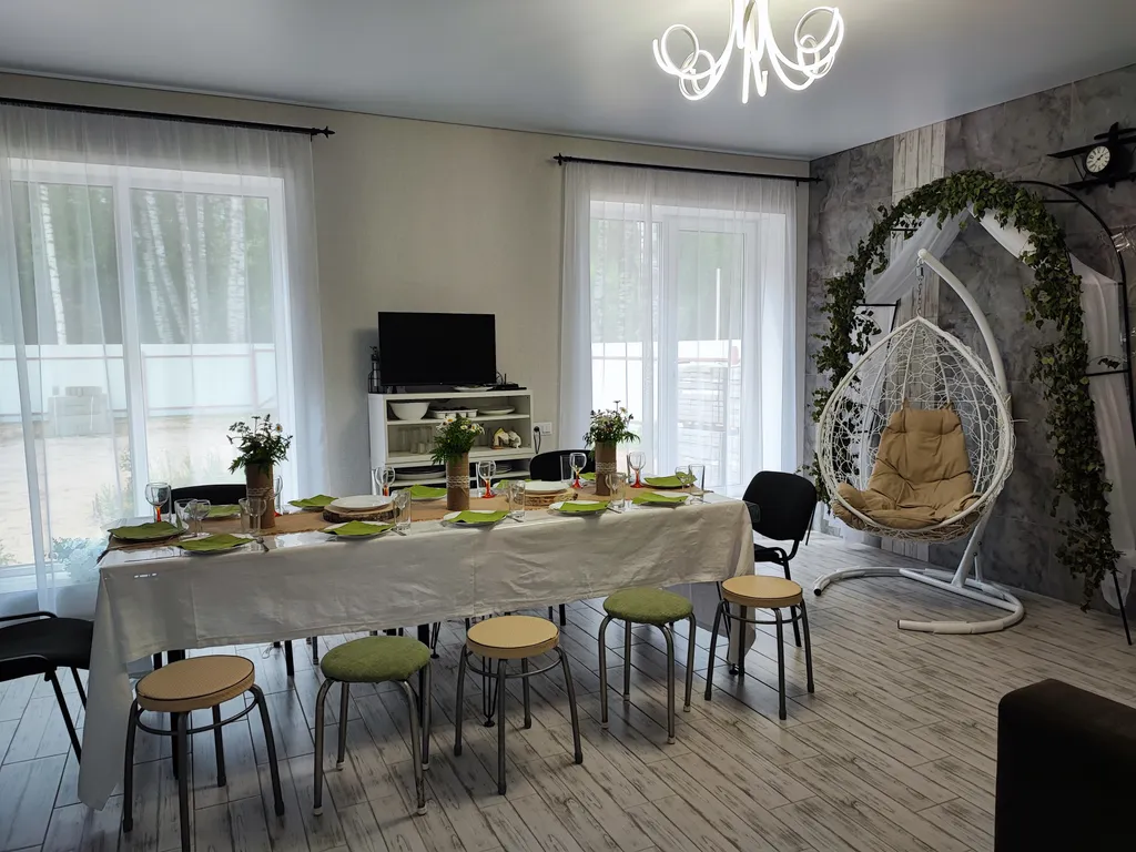 Загородный дом с баней