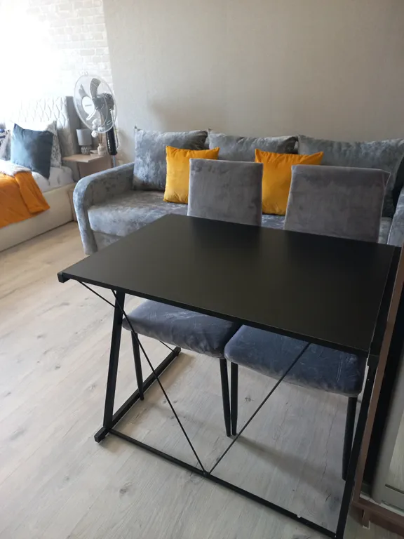 Большая, солнечная студия с перегородкой