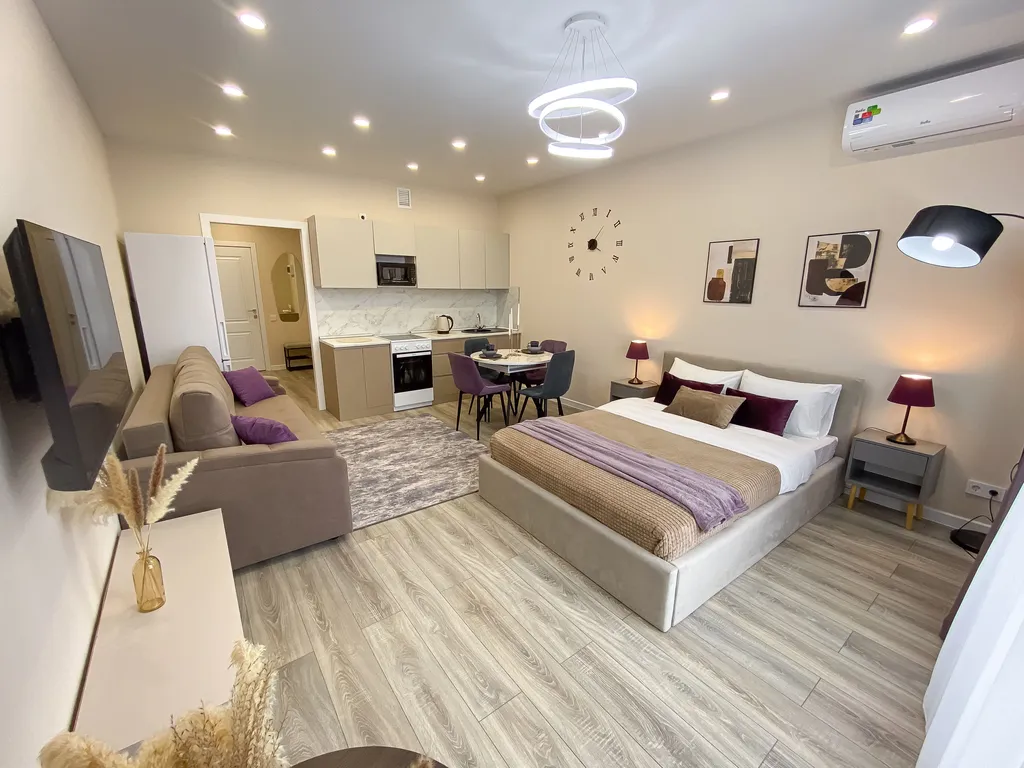 Студия в ЖК Аквамарин на берегу реки