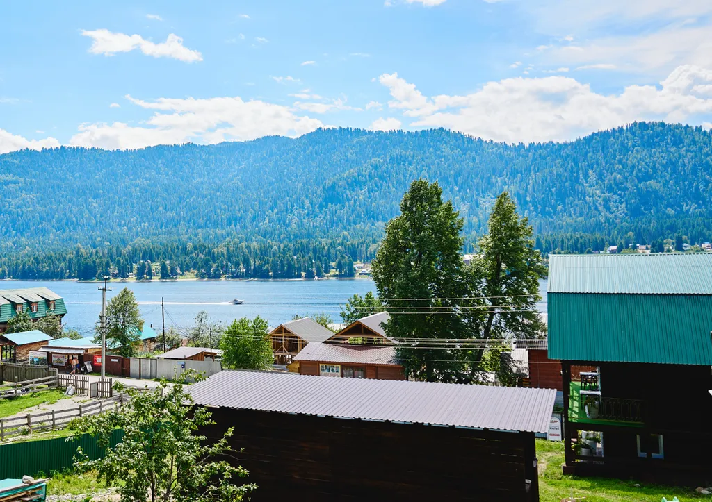 Летний домик из кедра с баней