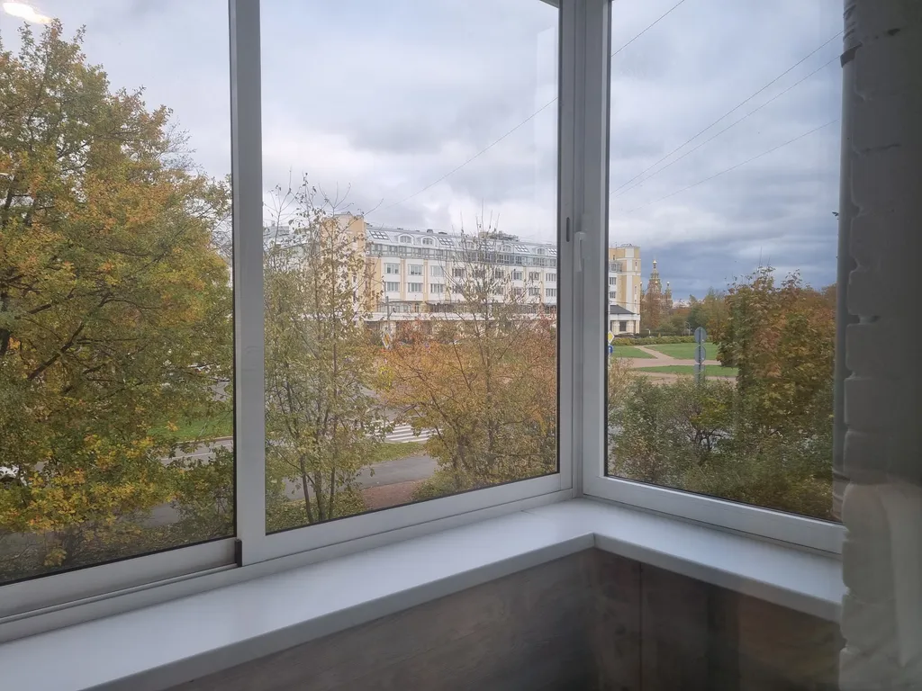 Квартира с видом на собор Святого Петра и Павла