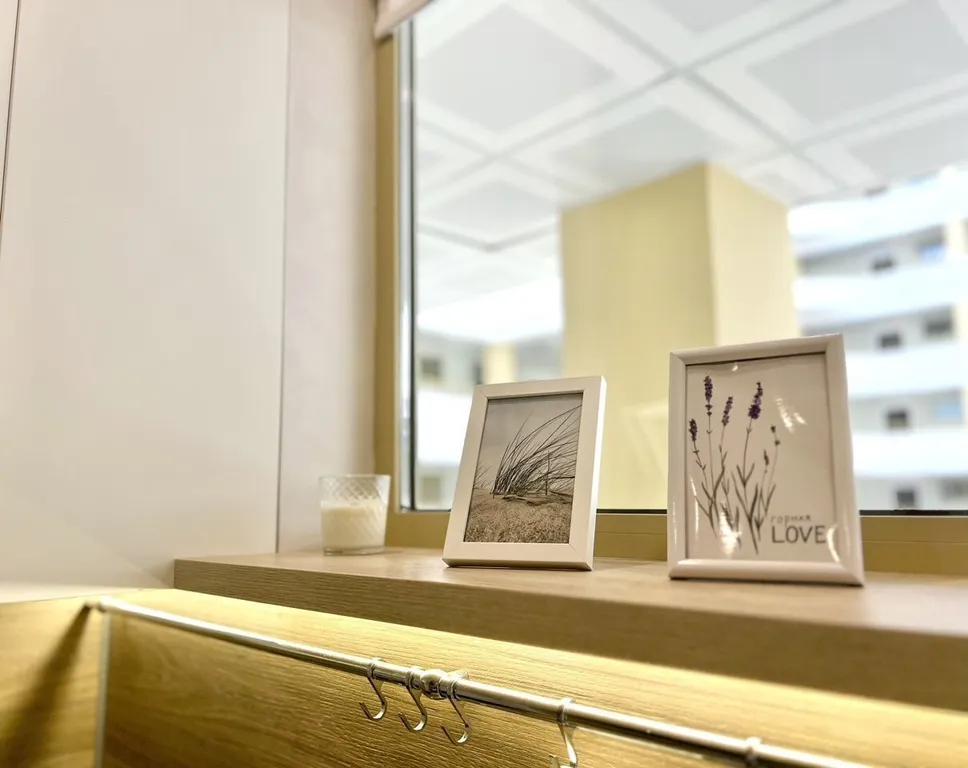 Уютная двухкомнатная квартира с шикарным видом в Гурзуфе