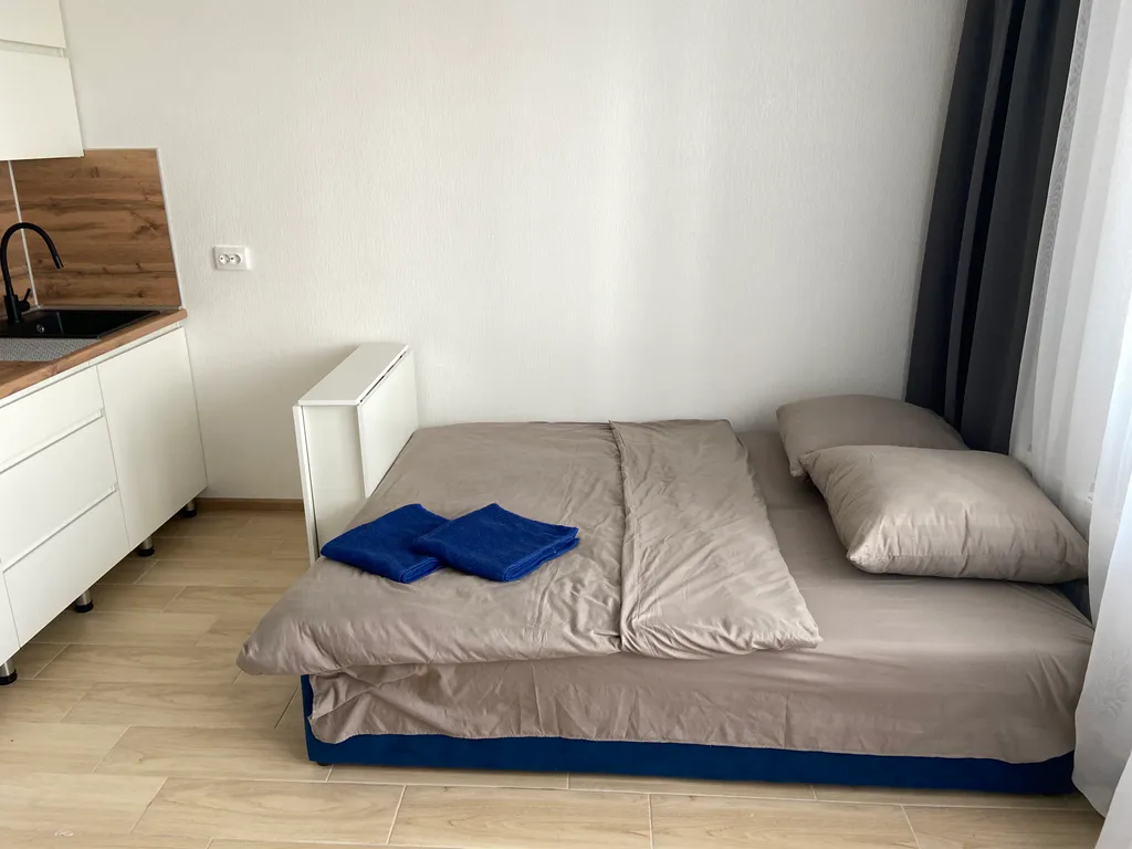 Дизайнерская студия в новостройке