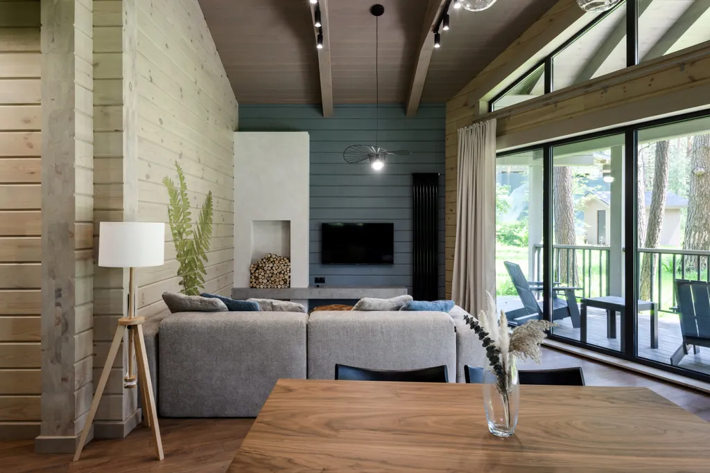 Новый шале в горах Алтая