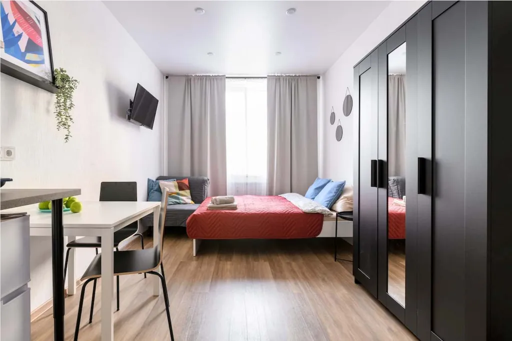 Квартира Квартира Студия у НИИ онкологии — Песочный