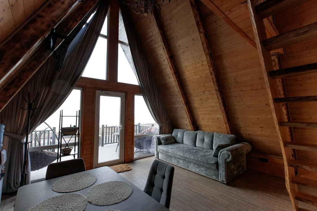 Приморка Глэмпинг - Афрейм с баней