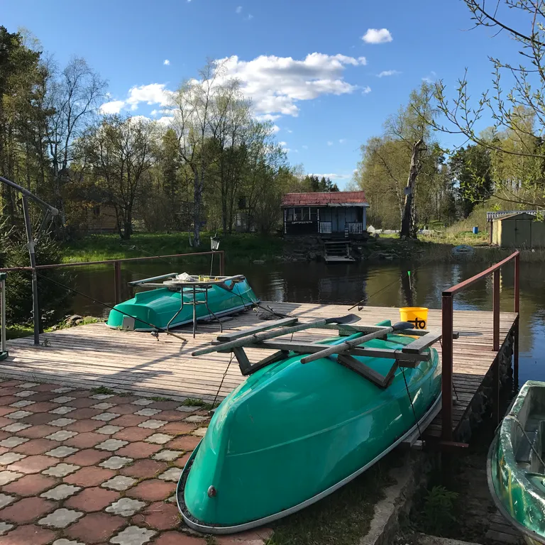 Комфортный дом на острове с видом на Ладожское озеро