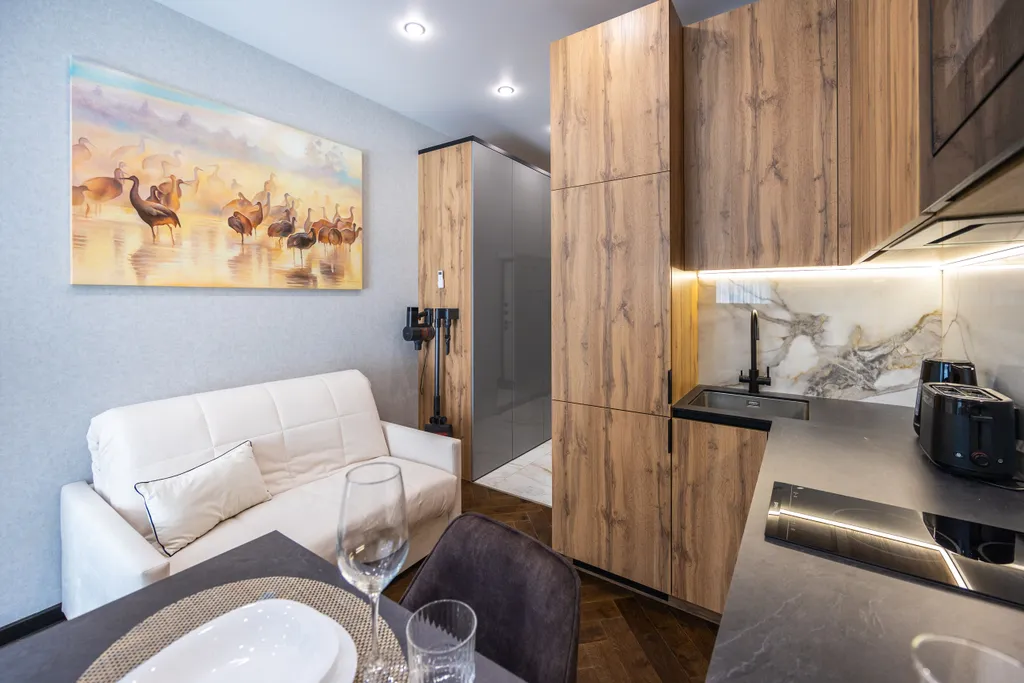 Квартира Квартира-студия с террасой — Зеленоградск