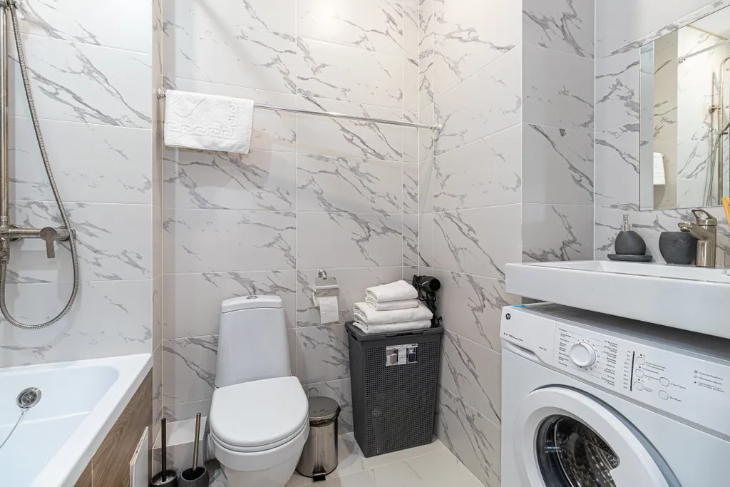 Просторная студия для спокойного отдыха