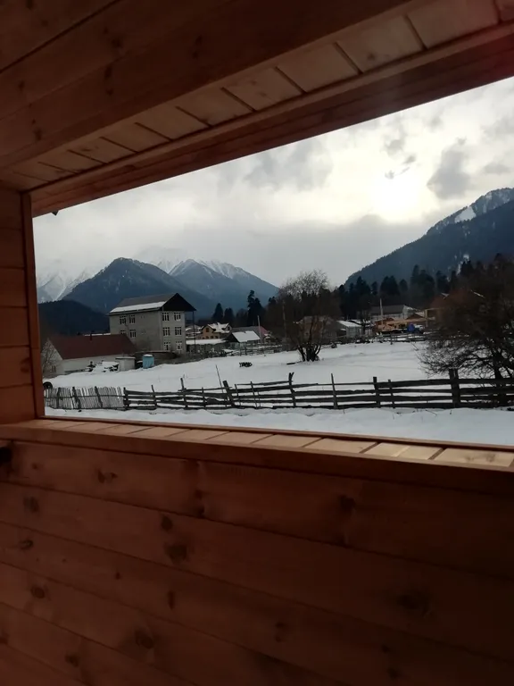 Шале с видом на горы