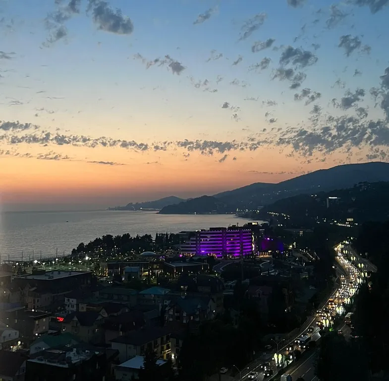 Квартира Квартира Студия с видом на море в ЖК Морская симфония 2 — Адлер