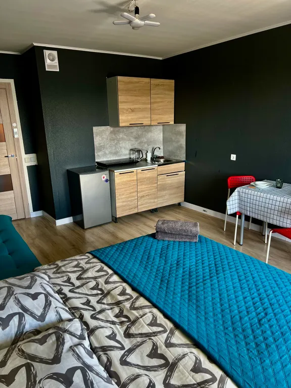 Уютная видовая студия в центре Кудрово