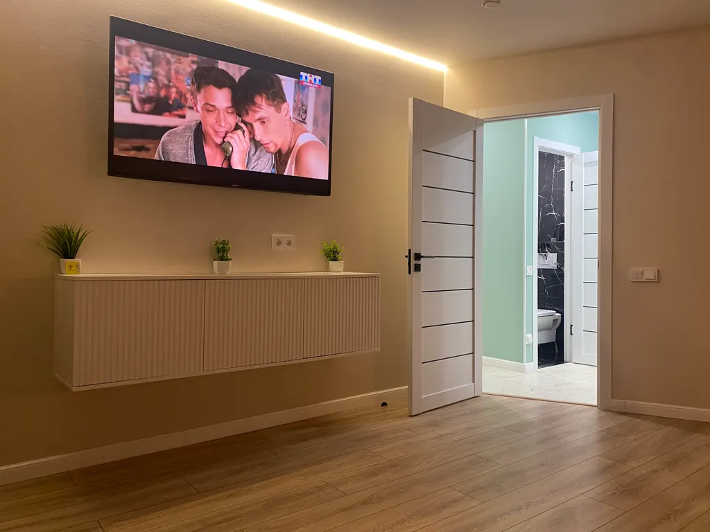 Уютная квартира с новым ремонтом на городских прудах