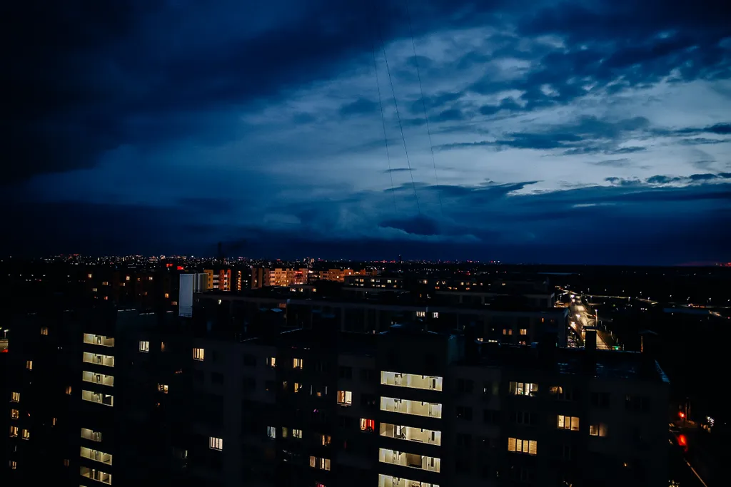 Квартира с видом на город