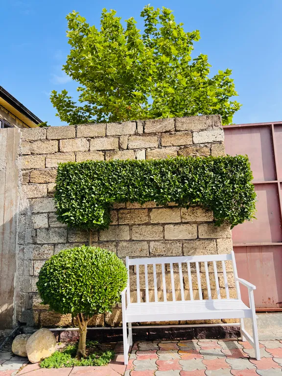 Домик с красивым двором