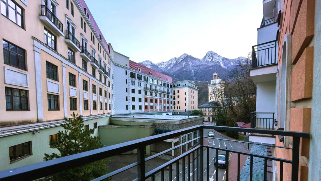 Шикарный апартамент в центре Роза Хутор