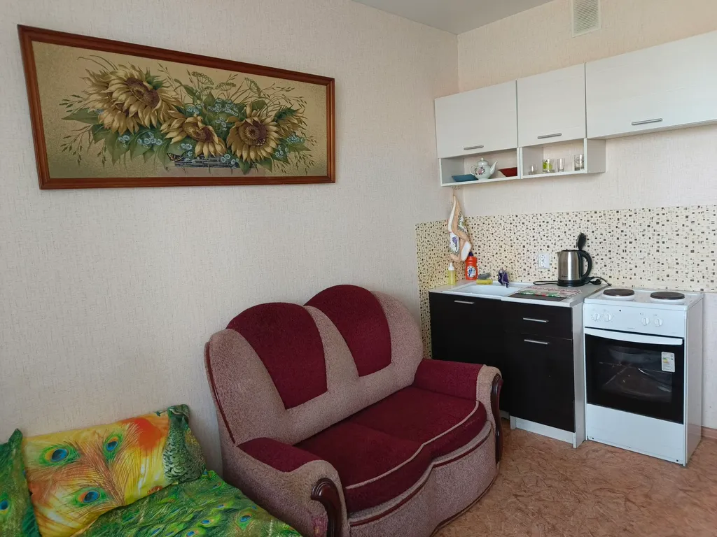 Уютная студия на берегу реки