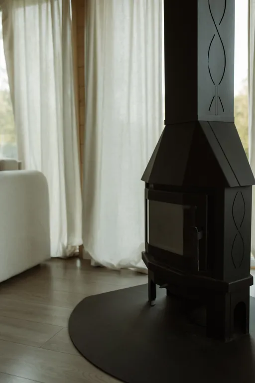 Коттедж Панорамный дом из пинтерест с камином и сауной — Семеновское