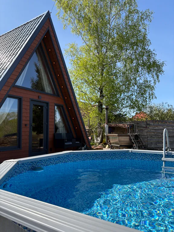 Дом афрейм романтический сказочный в 20 минутах от центра Калининграда