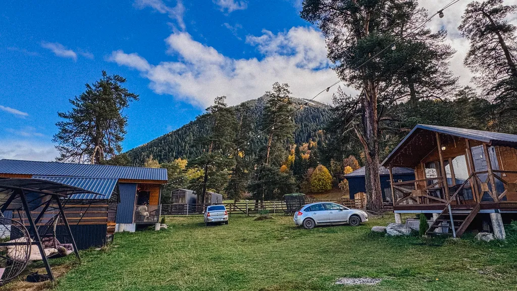 Шале с видом на горы