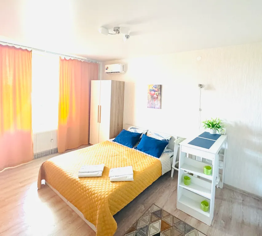 Квартира-студия  рядом с СК Темп и аэропортом