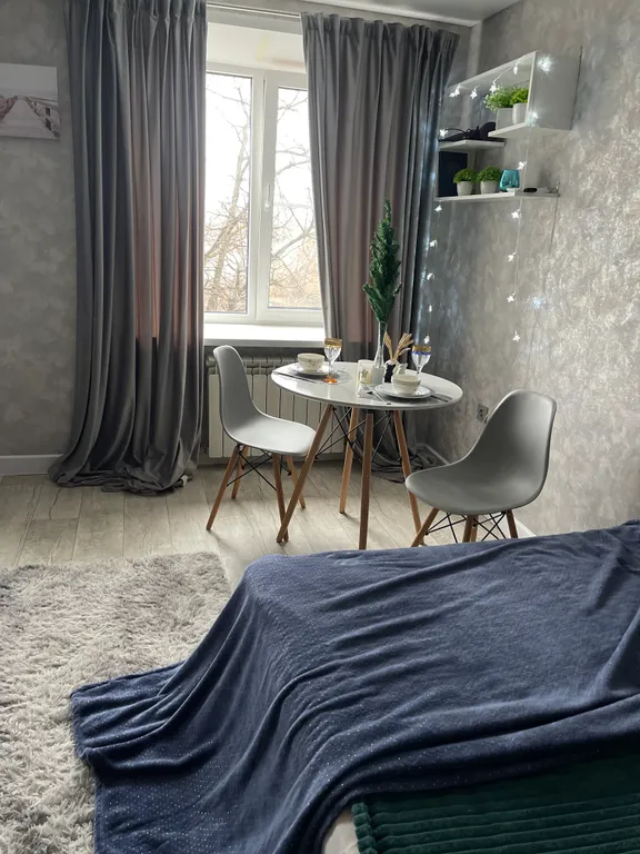 Студия с видом на реку и город в 5 минутах от центра города