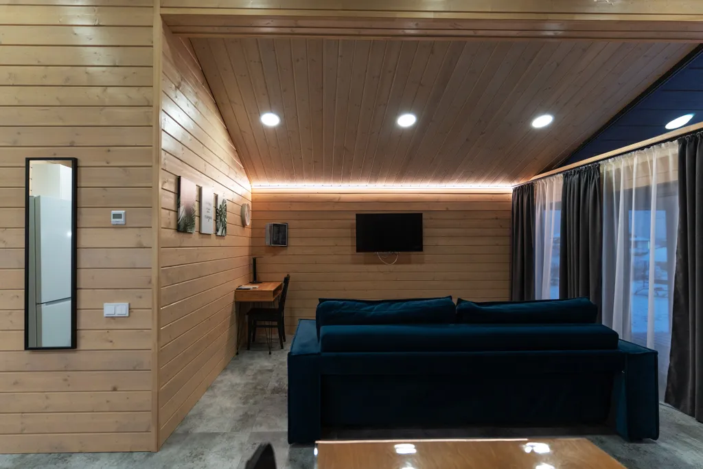 Коттедж 75 м2 на береговой линии бухты Выборгского залива