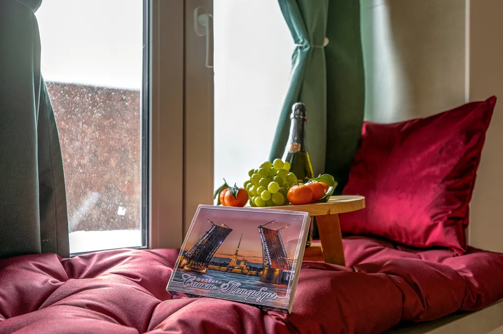 Дизайнерская мансарда Green Attic с кондиционером у Невского проспекта
