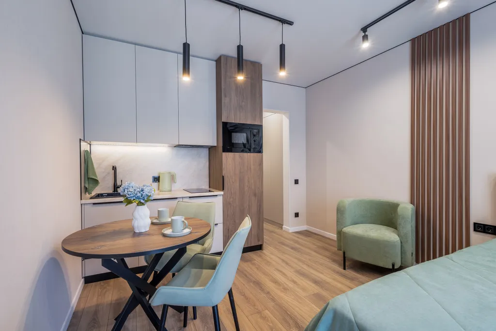 Студия с современным ремонтом в ЖК Летний