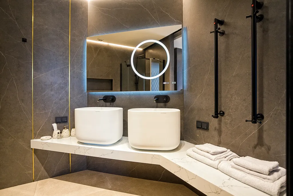 Большой апартамент с итальянским ремонтом с видом на море в приморском