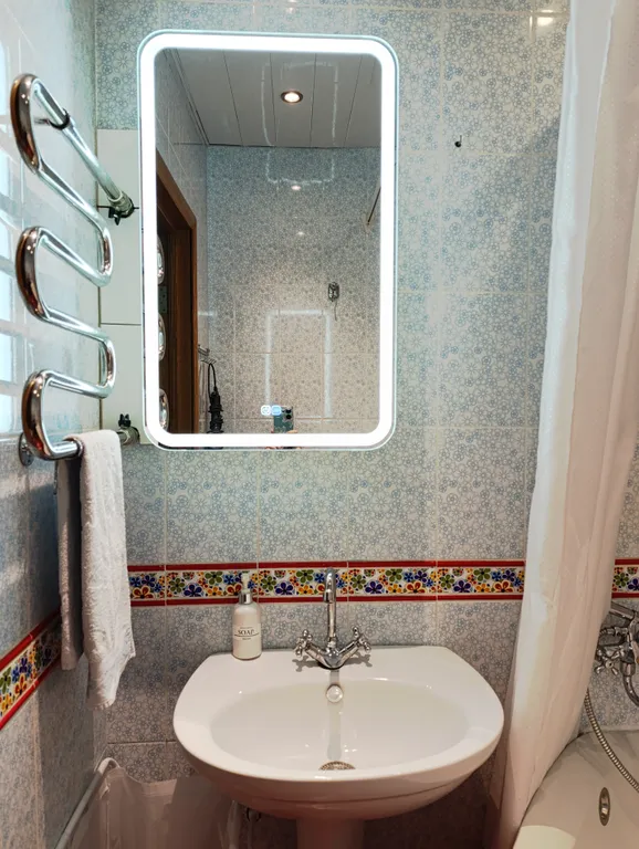 Квартира Тёплая и уютная квартира с сауной — Лобня