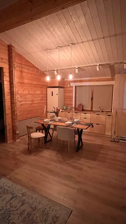 Цей коттеджи с видом на цейские горы