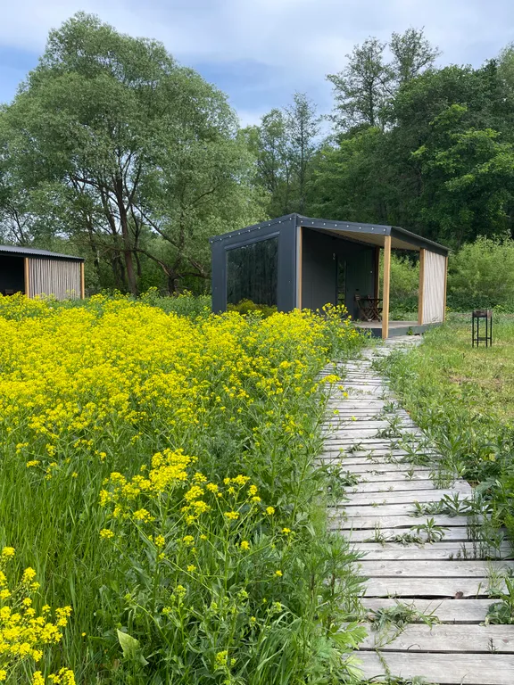 Мини домик на Оке