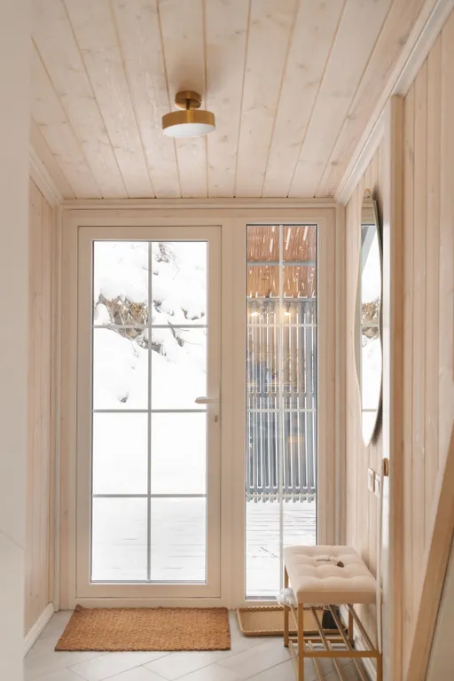 Villa Roma Телецкое - панорамный А-фрэйм 2 с видом на горы и озеро