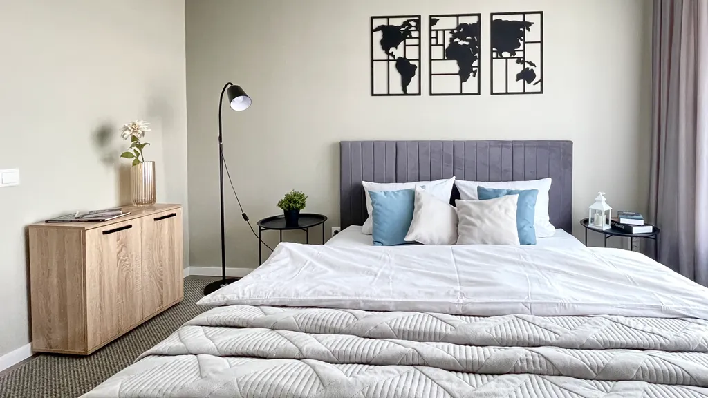 Квартира с видом на речной берег