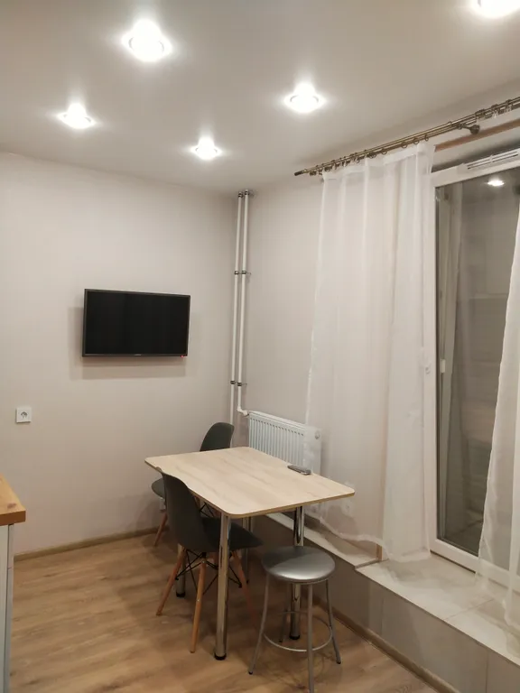 Квартира Квартира Уютная студия на Дубровской — Санкт-Петербург