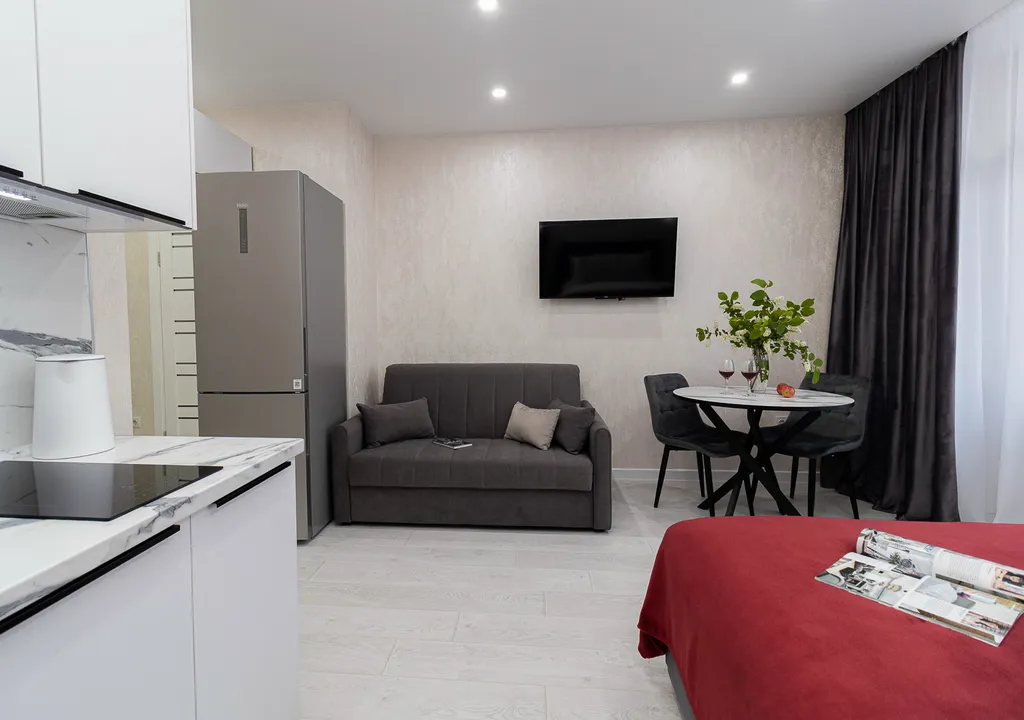 Квартира Квартира Уютная студия с Панорамным видом в Достоянии — Краснодар