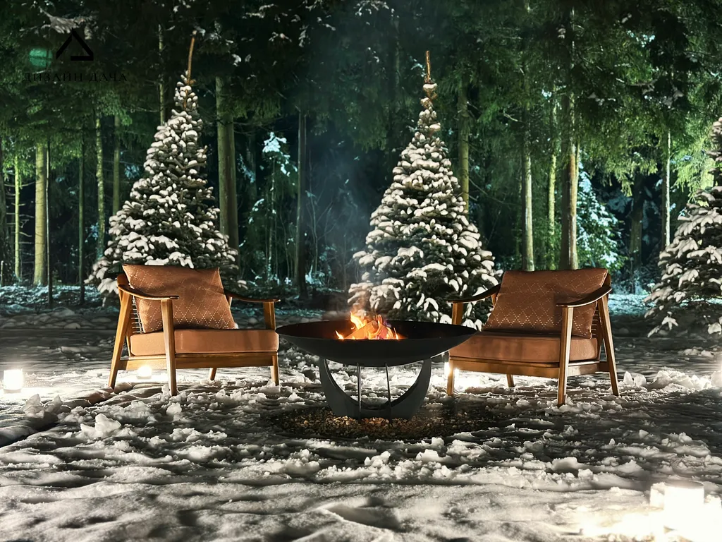 Идеальный дом для отдыха у леса