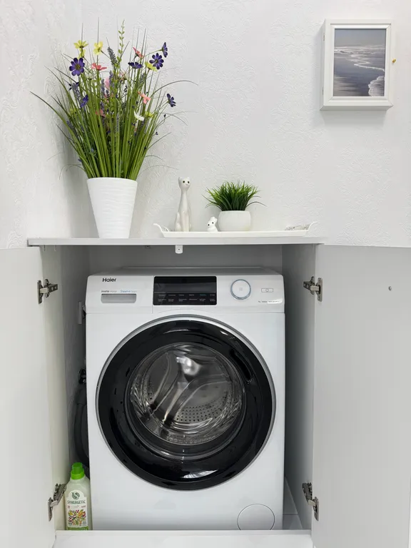 Новая белоснежная квартира в современном ЖК