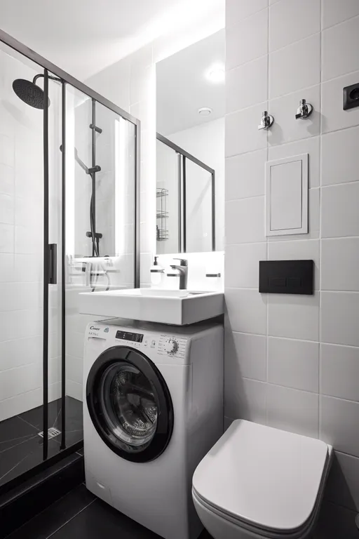 Квартира Квартира Студия в ЖК Park Side в монохромном стиле 2 — Санкт-Петербург