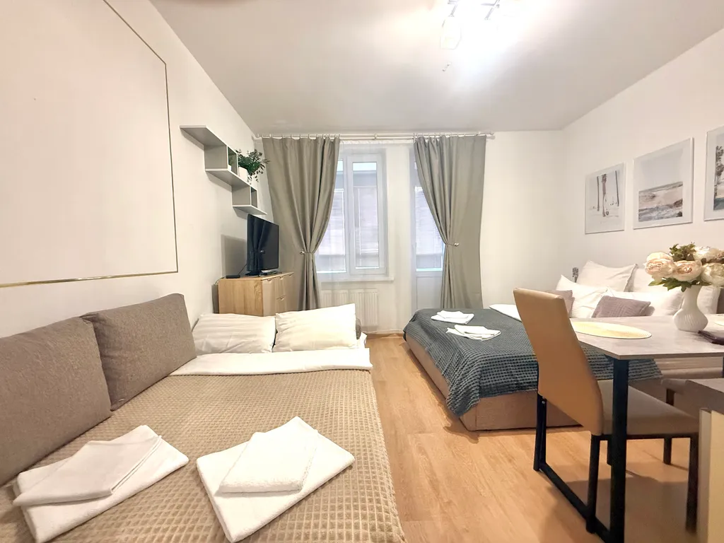 Апартаменты напротив Мега-парка для семейного отдыха и командированных