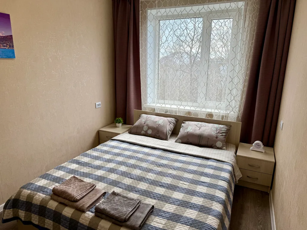 Солнечная квартира с раздельными комнатами